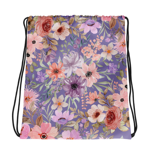 Drawstring bag Summer Flowers