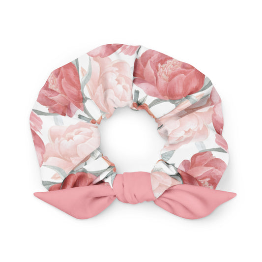 Recycled Scrunchie Peonies