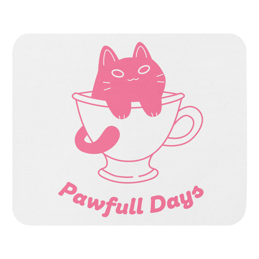 Pawfull Days Mouse pad
